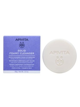 Apivita Detergente solido e struccante per viso e occhi 80 g unisex