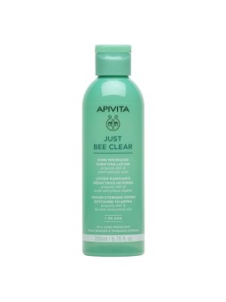 Apivita JUST BEE CLEAR Lozione purificante minimizzante dei pori per pelligrasse 200ml unisex