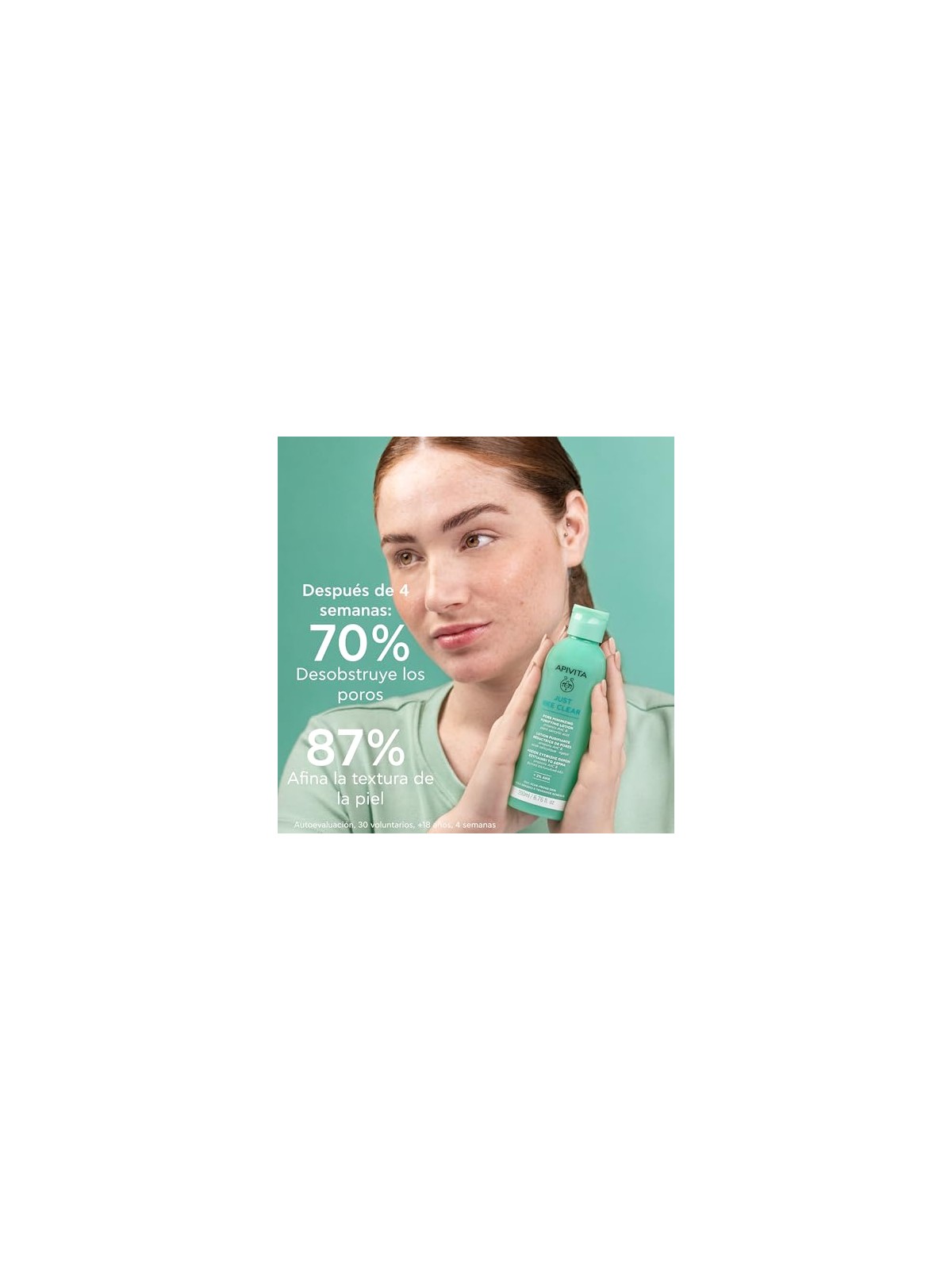 Apivita JUST BEE CLEAR Lozione purificante minimizzante dei pori per pelligrasse 200ml unisex