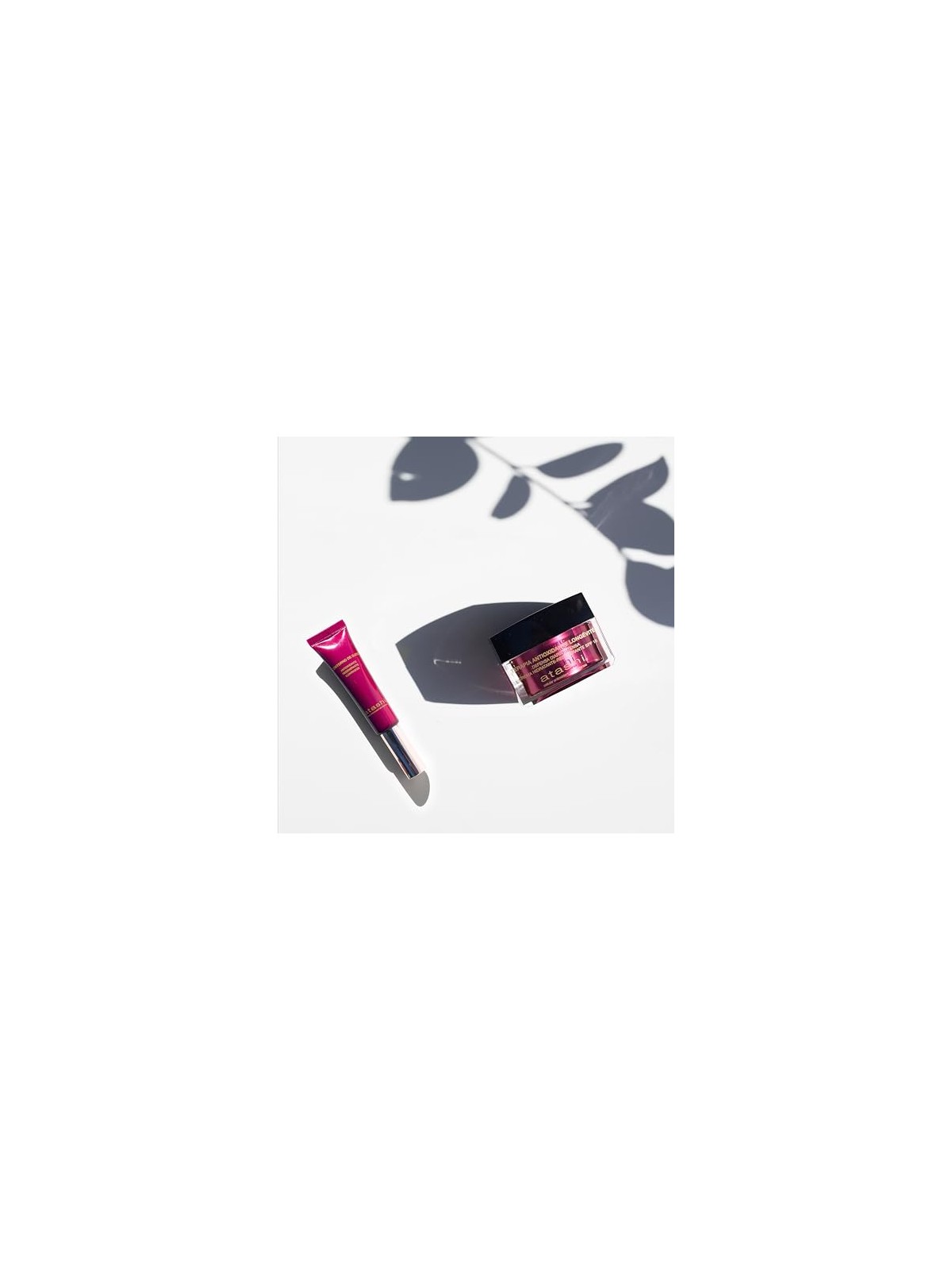 Atashi Set di 2 prodotti per un rituale viso idratante e antiossidante. Facial cream 50ml + Eye contour cream 15ml unisex