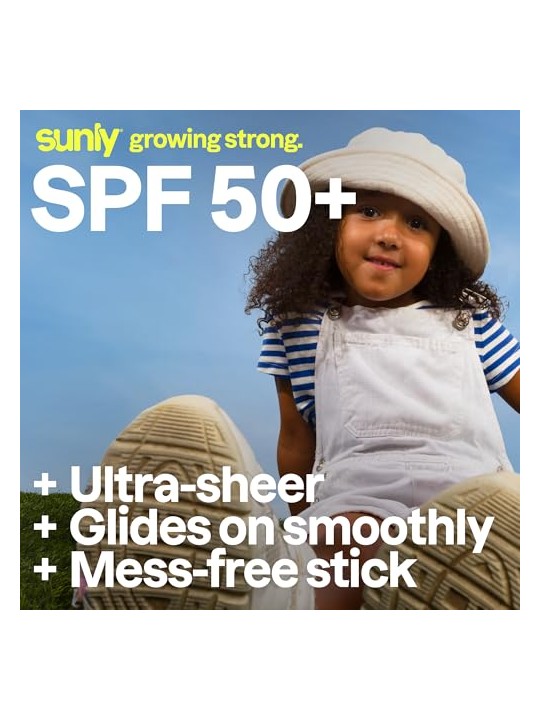 Attitude Crema solare minerale per bambini SPF 50 Sunly Stick 60 g bambino
