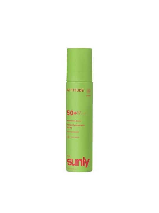 Attitude Spray solare minerale per bambini SPF 50 Sunly Spray 75ml bambino