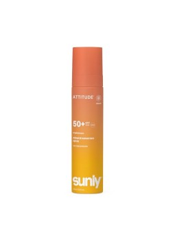 Attitude Spray solare minerale SPF 50 Sunly Spray 75ml unisex
