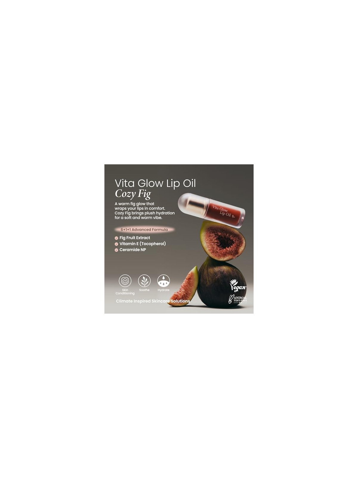 Axis-y Balsamo labbra Vita Glow Lip Oil Cosy Fig 4