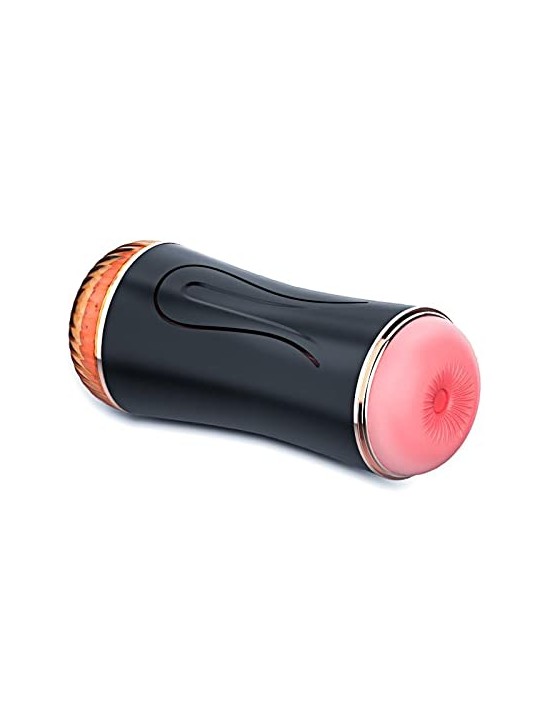 B series fox Vibrating Masturbator Cup grande doppio masturbatore con la possibilità di regolare la pressione nella camera