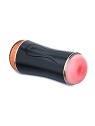 B series fox Vibrating Masturbator Cup grande doppio masturbatore con la possibilità di regolare la pressione nella camera
