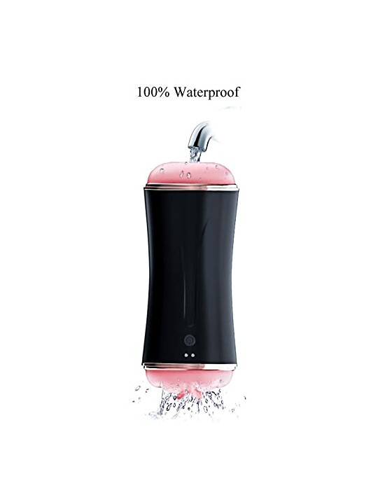 B series fox Vibrating Masturbator Cup grande doppio masturbatore con la possibilità di regolare la pressione nella camera