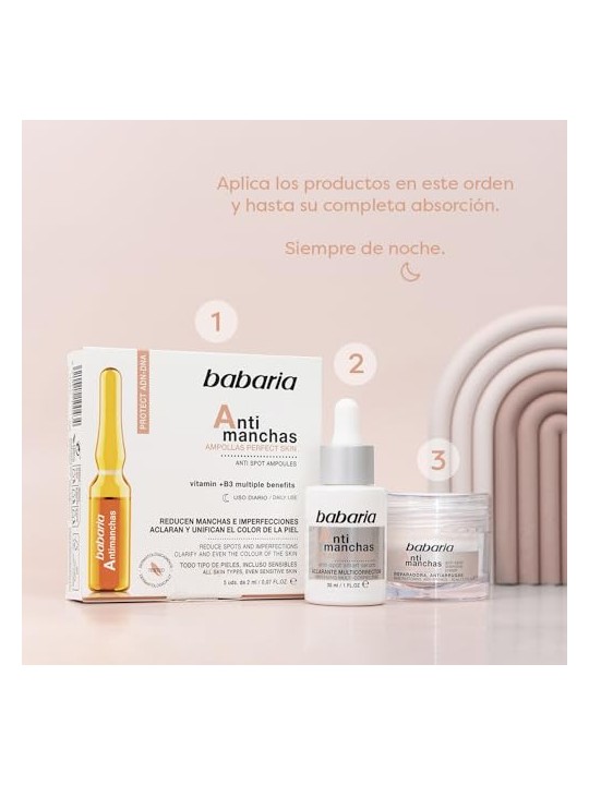 Babaria antimacchie fiale 10ml donna