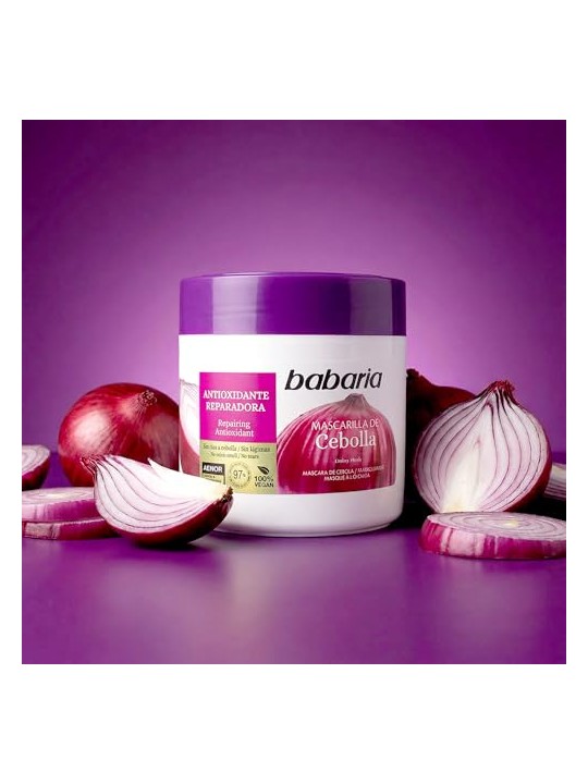 Babaria Maschera per Capelli allCipolla 400ml unisex