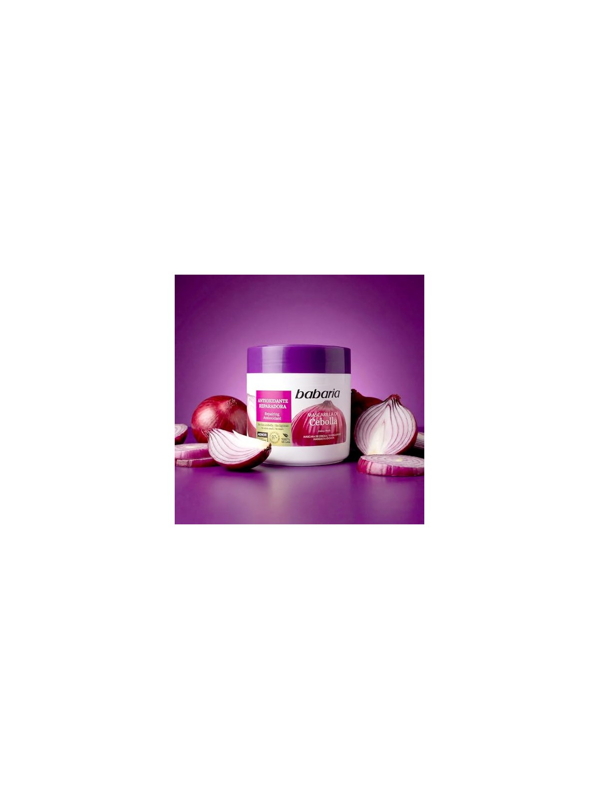 Babaria Maschera per Capelli allCipolla 400ml unisex
