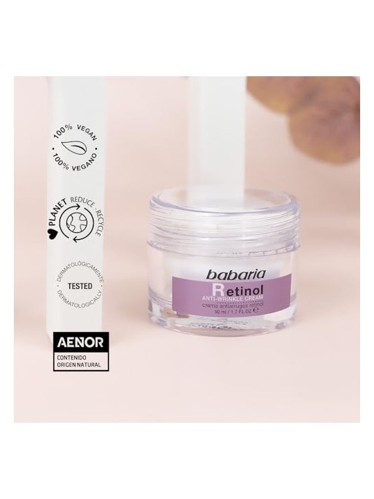 Crema Antirughe Babaria Retinol 50ml unisex
