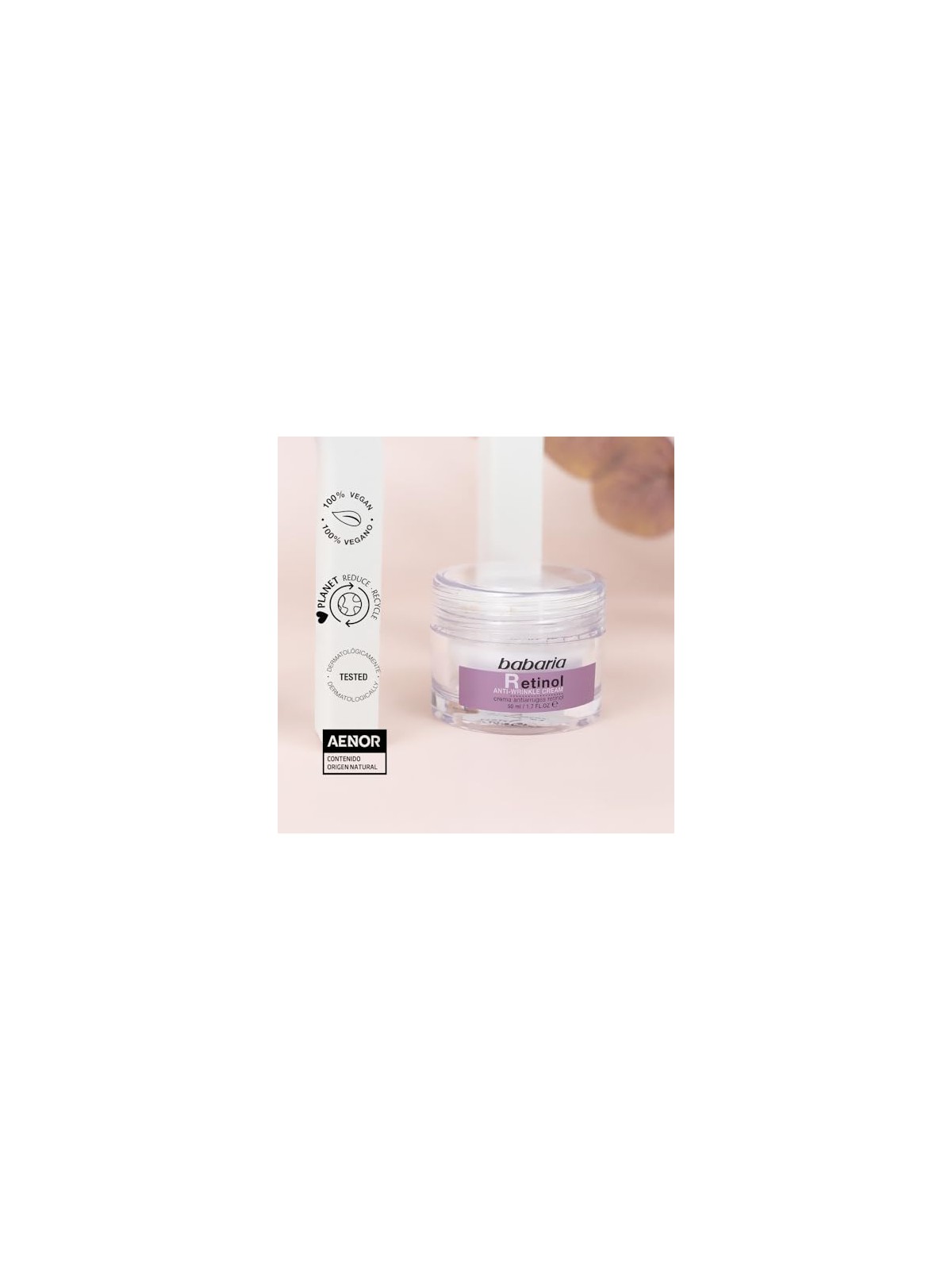 Crema Antirughe Babaria Retinol 50ml unisex