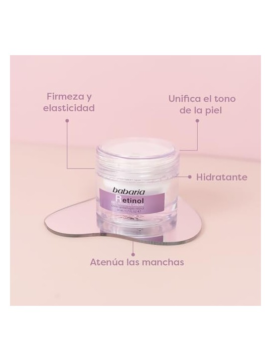 Crema Antirughe Babaria Retinol 50ml unisex