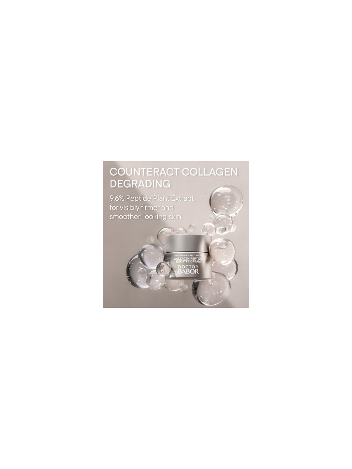 Babor Crema viso ringiovanente Doctor Babor crema booster di collagene e peptidi 50 ml donna