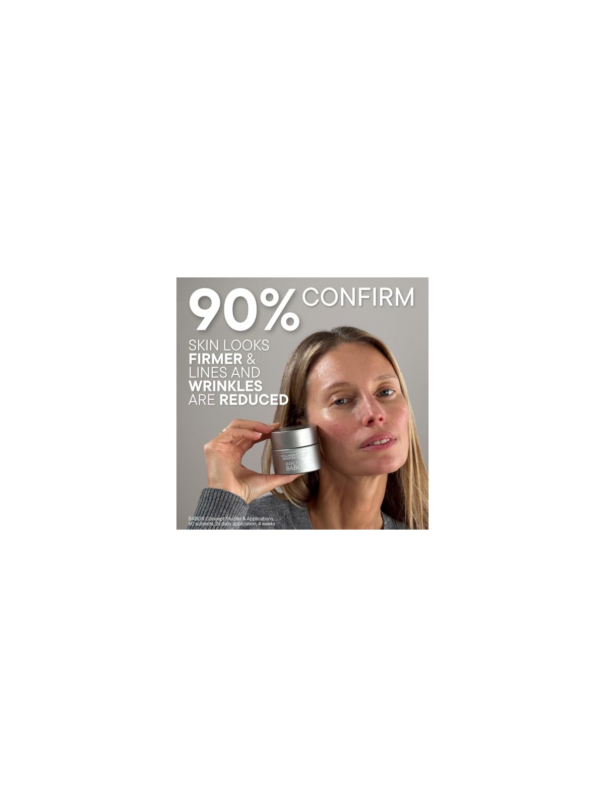 Babor Crema viso ringiovanente Doctor Babor crema booster di collagene e peptidi 50 ml donna