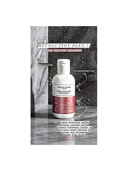 Balsamo ristrutturante Revolution Haircare Bond Plex 3 per tutti i tipi di capelli 100ml
