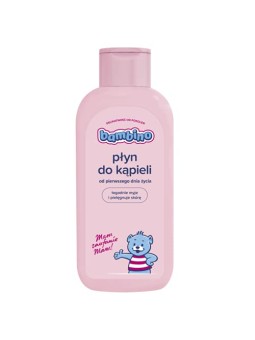Bambino Bagnoschiuma per bambini che detersivo e si prende cura della pelle con delicatezza. 400ml