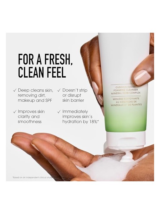 Bare Minerals SKINLONGEVITY CUSHION CLOUD detergente schiumogeno 120ml unisex