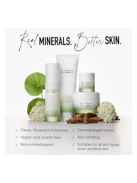 Bare Minerals SKINLONGEVITY CUSHION CLOUD detergente schiumogeno 120ml unisex