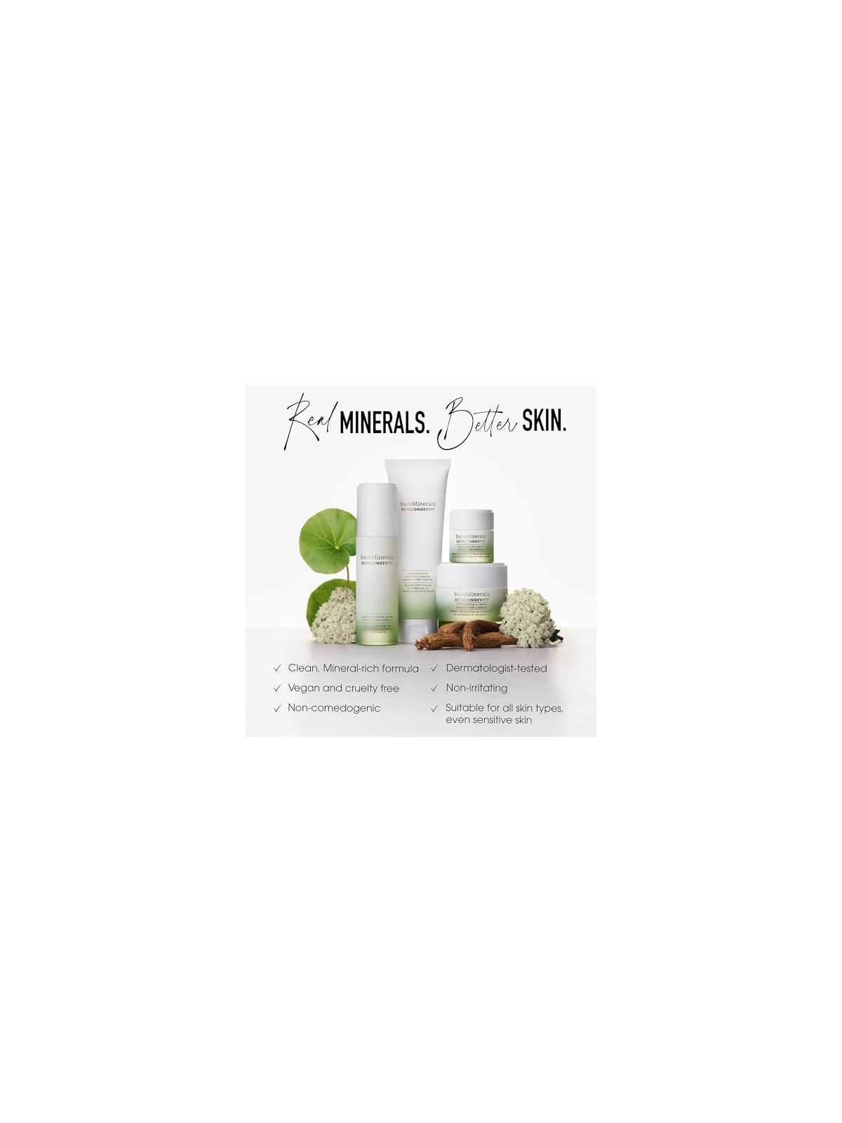 Bare Minerals SKINLONGEVITY CUSHION CLOUD detergente schiumogeno 120ml unisex