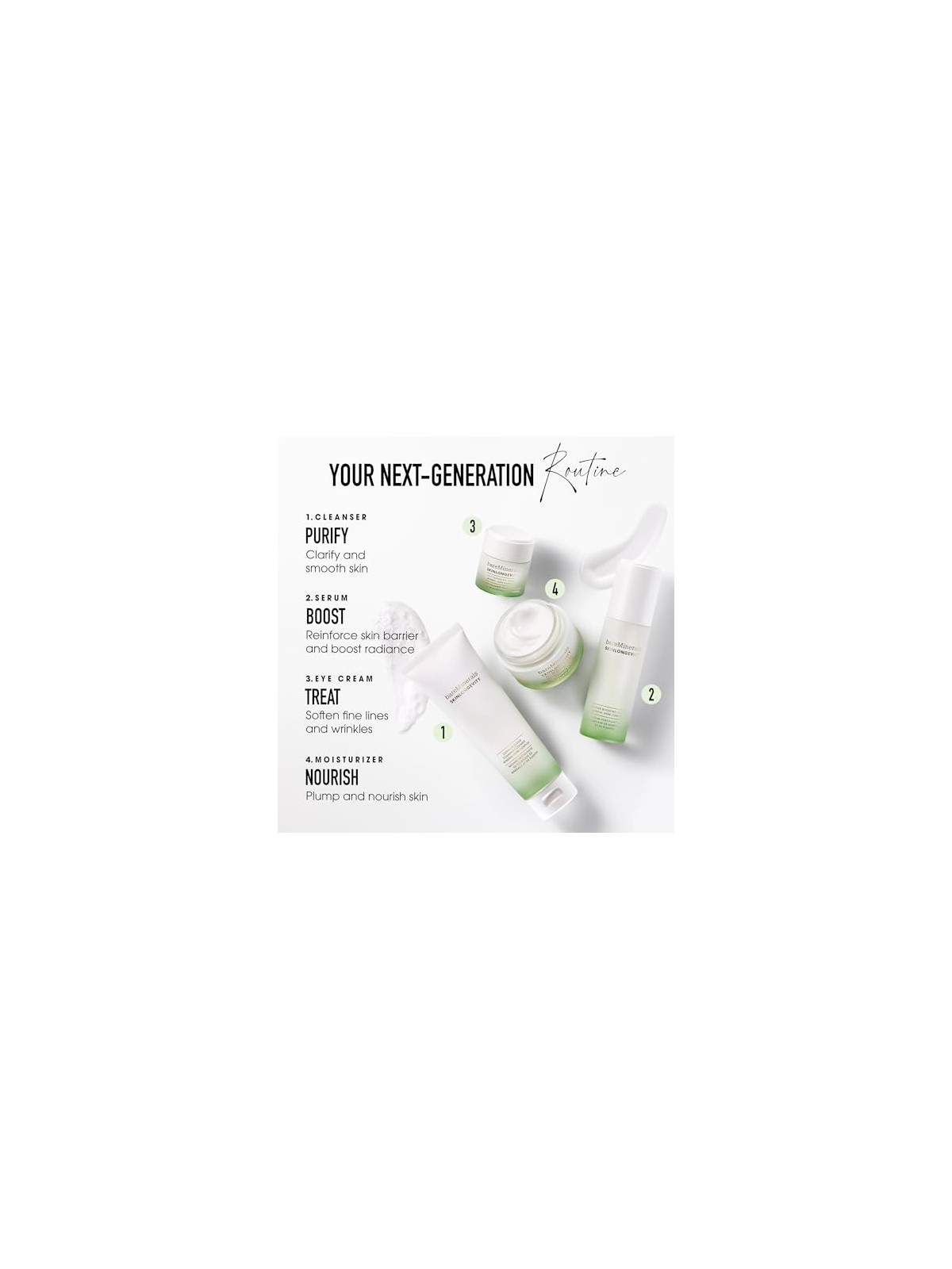 Bare Minerals SKINLONGEVITY CUSHION CLOUD detergente schiumogeno 120ml unisex