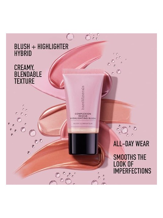 Bareminerals Illuminante carnagione Rescue Rosa con Crema Rosa Luminosa 15ml