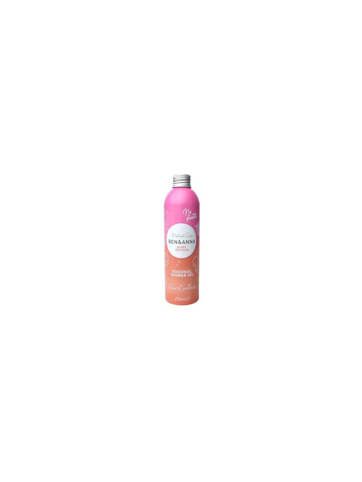 BEN & ANNA Bagnoschiuma naturale ai frutti di bosco 250 ml donna