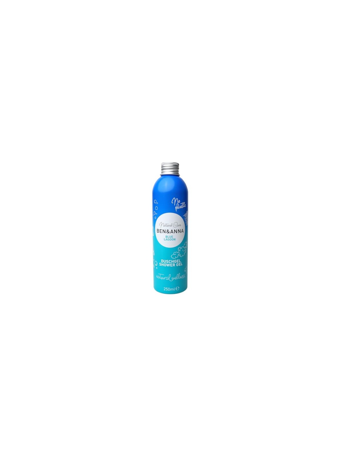 BEN & ANNA Bagnoschiuma naturale Blue Lagoon Shower Gel 250ml donna
