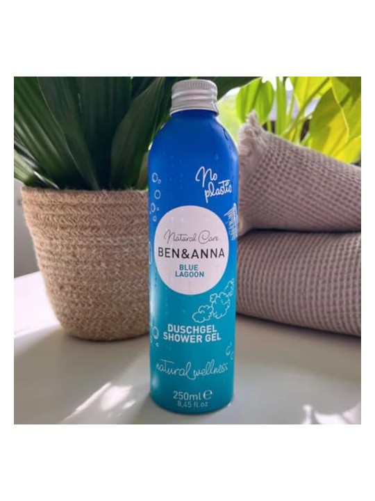 BEN & ANNA Bagnoschiuma naturale Blue Lagoon Shower Gel 250ml donna