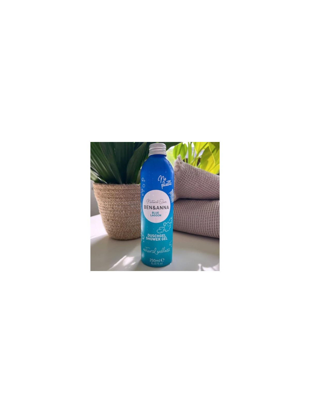 BEN & ANNA Bagnoschiuma naturale Blue Lagoon Shower Gel 250ml donna