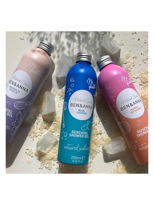 BEN & ANNA Bagnoschiuma naturale Blue Lagoon Shower Gel 250ml donna