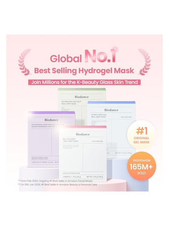 Biodance Maschera Bio-Collagen - 4 pz donna