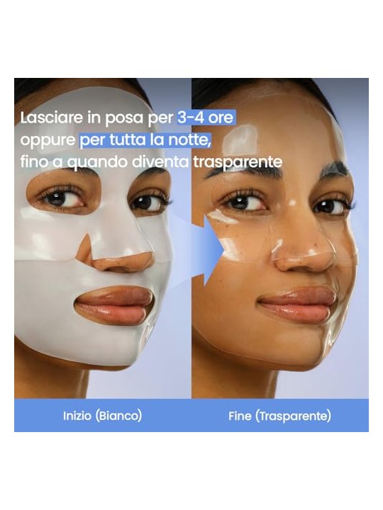 Biodance Set di maschere viso rigeneranti al caviale PDRN Real Deep Mask 4 x 34 g donna