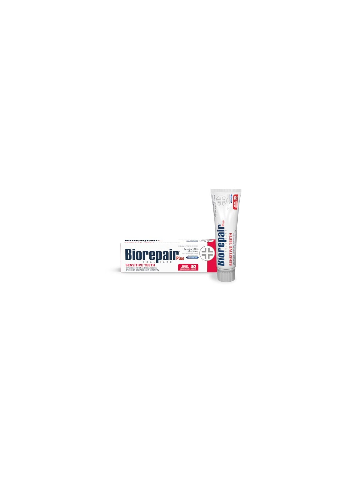 Biorepair Dentifricio Plus per denti sensibili 75 ml unisex