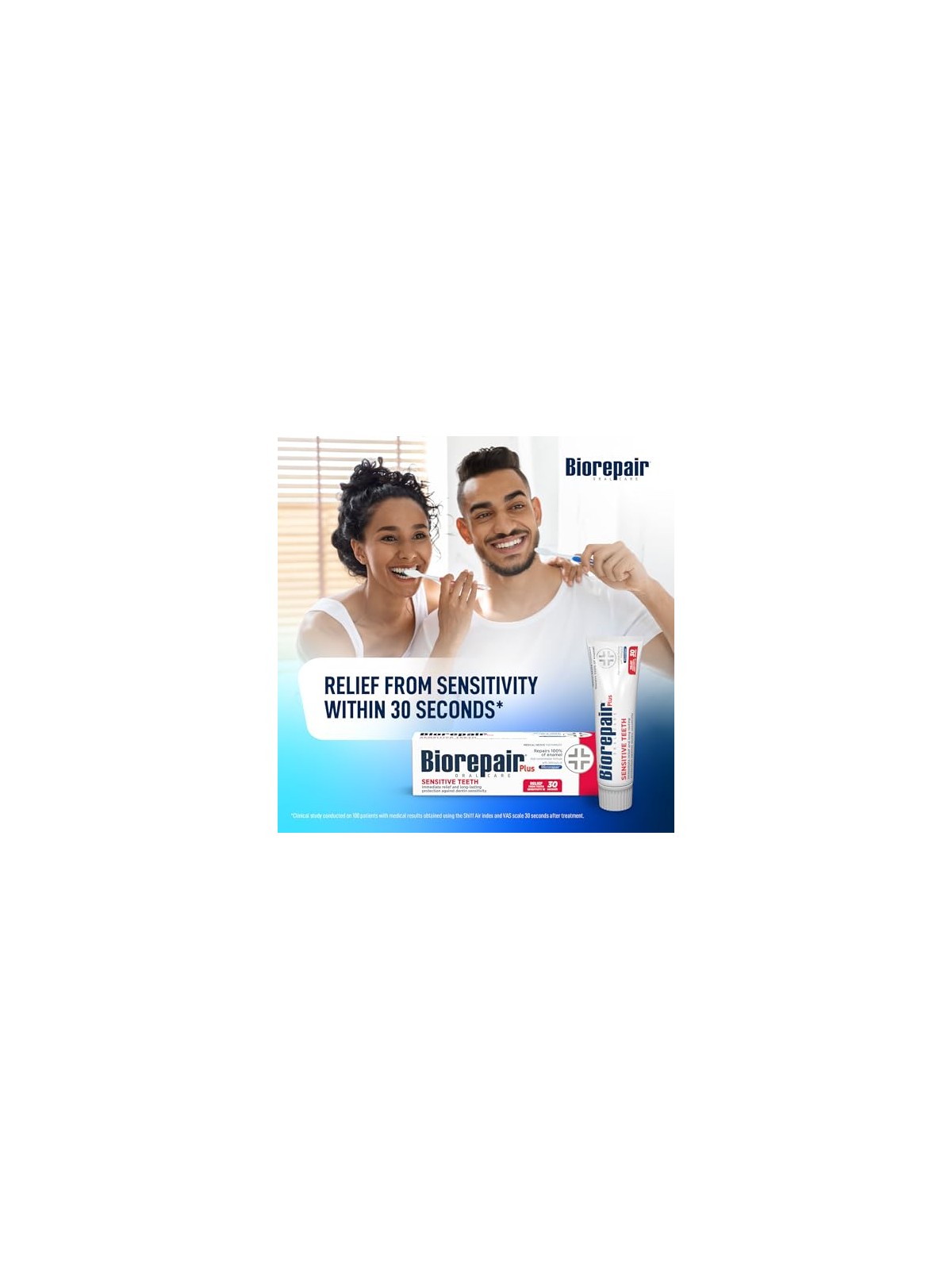 Biorepair Dentifricio Plus per denti sensibili 75 ml unisex