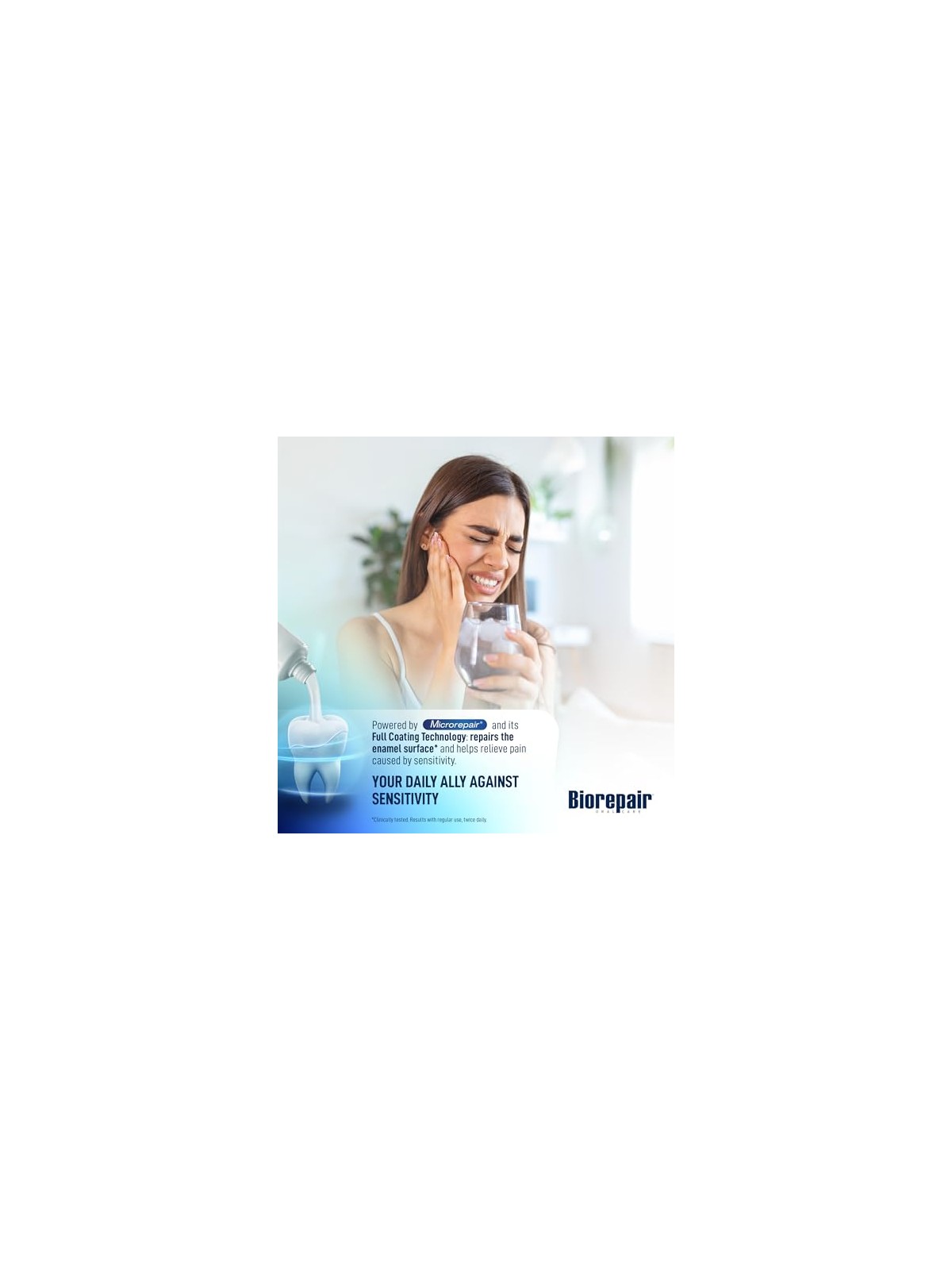 Biorepair Dentifricio Plus per denti sensibili 75 ml unisex