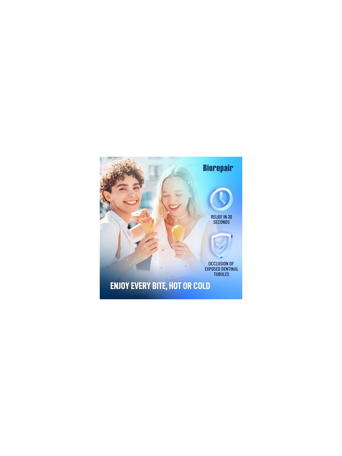 Biorepair Dentifricio Plus per denti sensibili 75 ml unisex