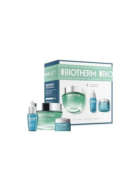 Biotherm Set regalo per la cura della pelle Aquasource Hyalu Plump Gel donna
