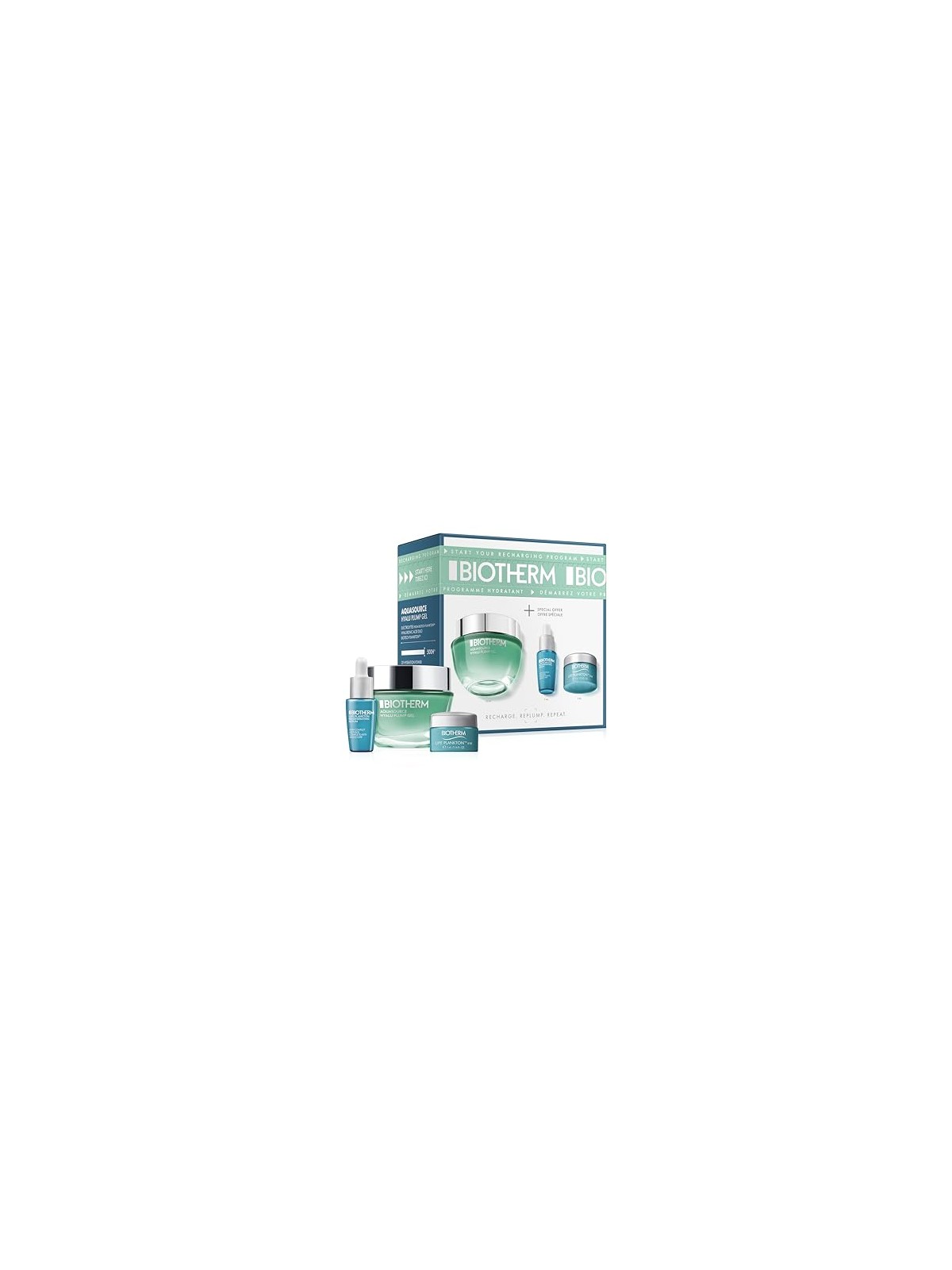 Biotherm Set regalo per la cura della pelle Aquasource Hyalu Plump Gel donna