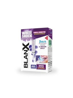 BlanX Kit sbiancante per denti White Shock Trattamento viola + LED 20 ml unisex