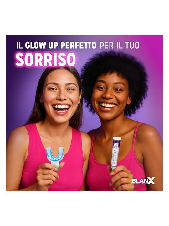 BlanX Kit sbiancante per denti White Shock Trattamento viola + LED 20 ml unisex