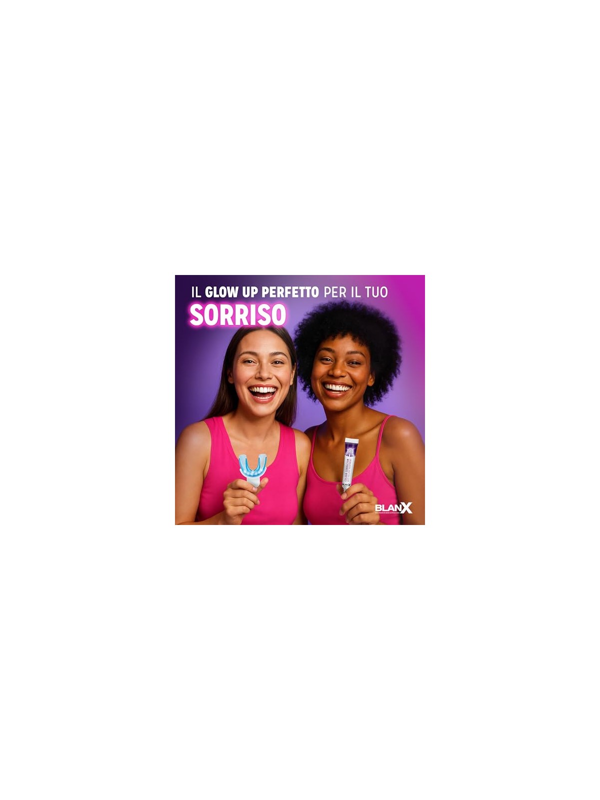 BlanX Kit sbiancante per denti White Shock Trattamento viola + LED 20 ml unisex