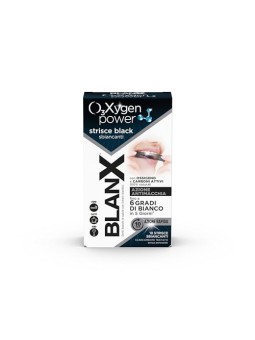 BlanX Strisce sbiancanti per denti Oxygen Power Black Whitening Strips, 10 pezzi unisex