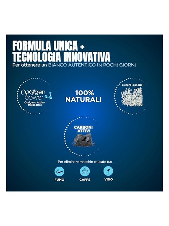 BlanX Strisce sbiancanti per denti Oxygen Power Black Whitening Strips, 10 pezzi unisex