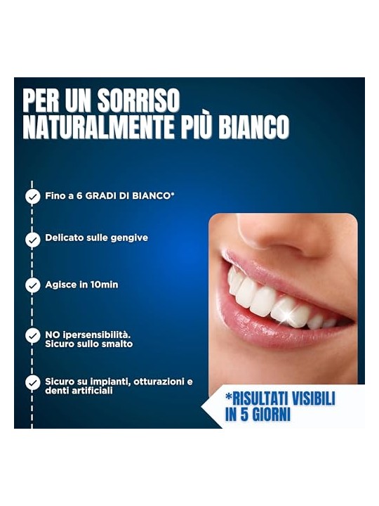 BlanX Strisce sbiancanti per denti Oxygen Power Black Whitening Strips, 10 pezzi unisex