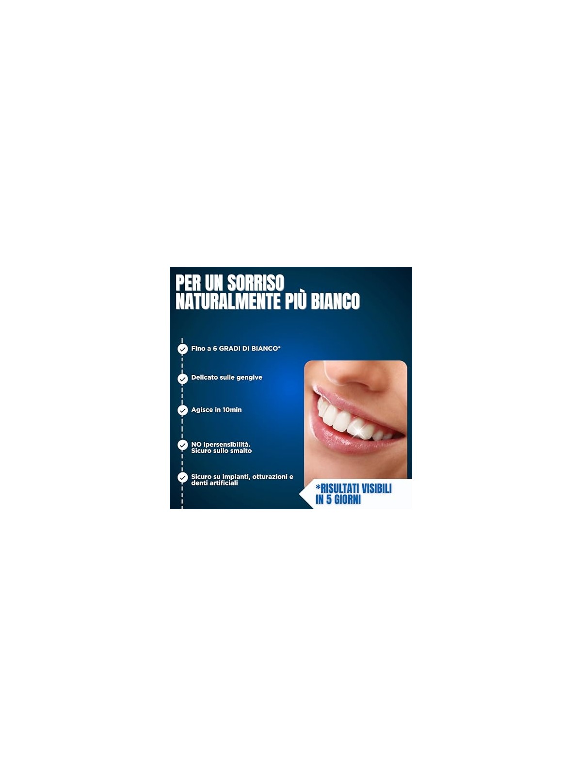 BlanX Strisce sbiancanti per denti Oxygen Power Black Whitening Strips, 10 pezzi unisex