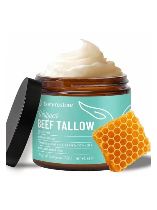 Body Restore Crema corpo montata al sego di manzo, eucalipto e menta, 71 g donna