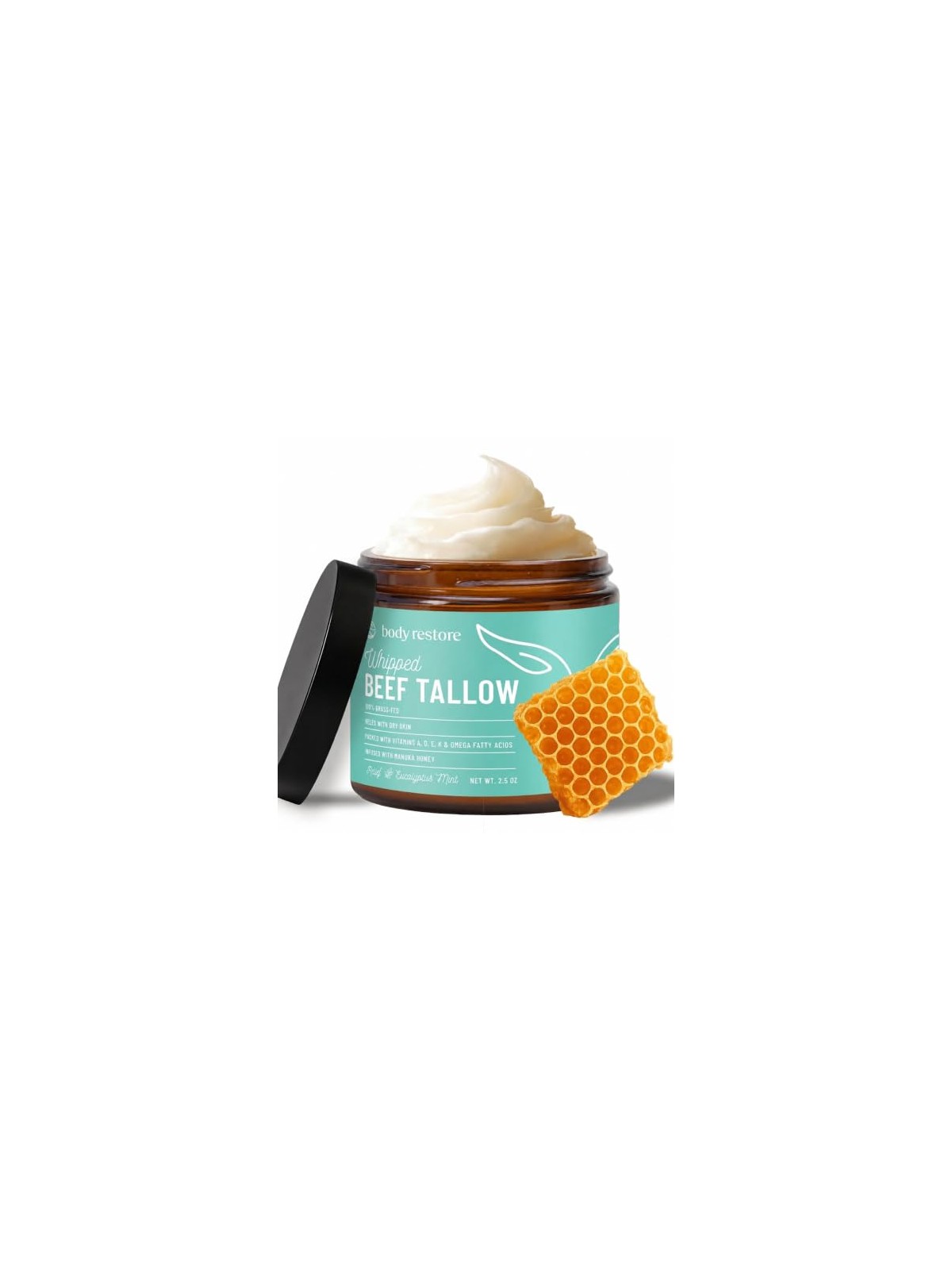 Body Restore Crema corpo montata al sego di manzo, eucalipto e menta, 71 g donna