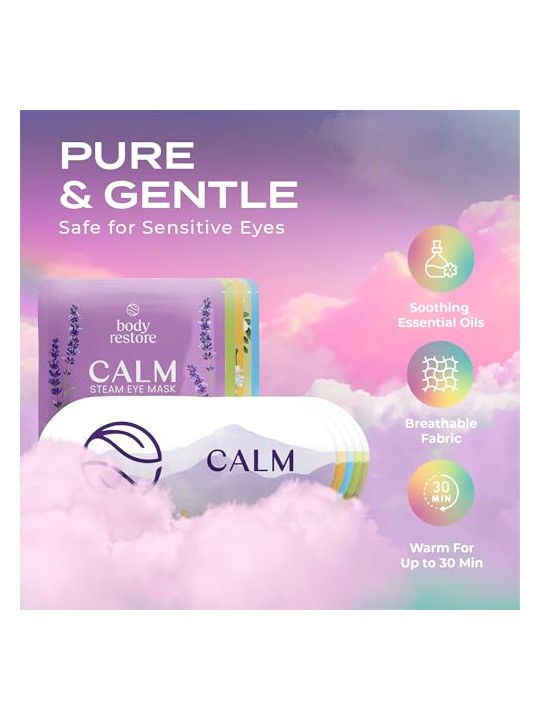 Body Restore Set di maschere rilassanti per gli occhi Mix Steam Eye Mask 5 pezzi donna