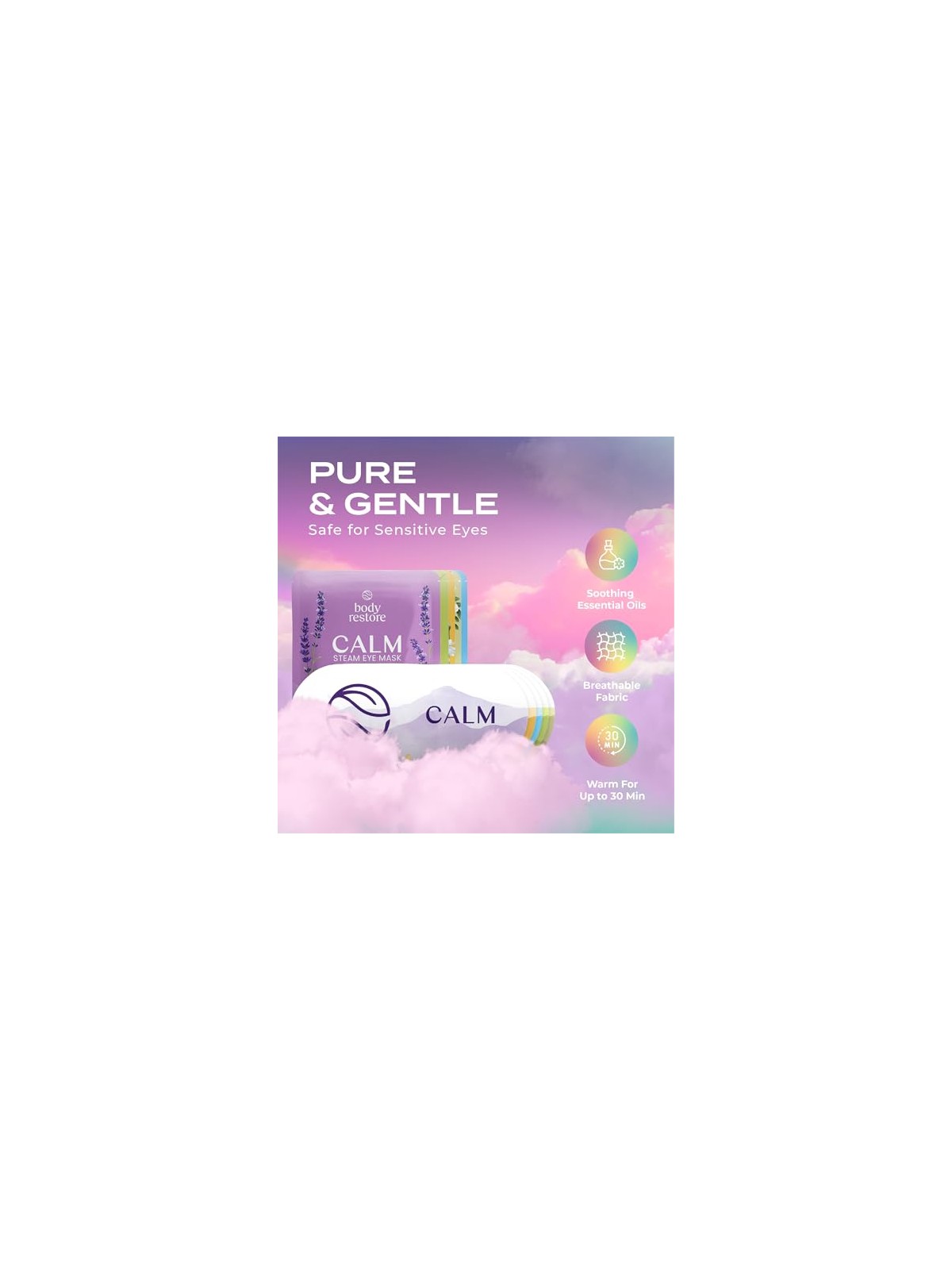 Body Restore Set di maschere rilassanti per gli occhi Mix Steam Eye Mask 5 pezzi donna